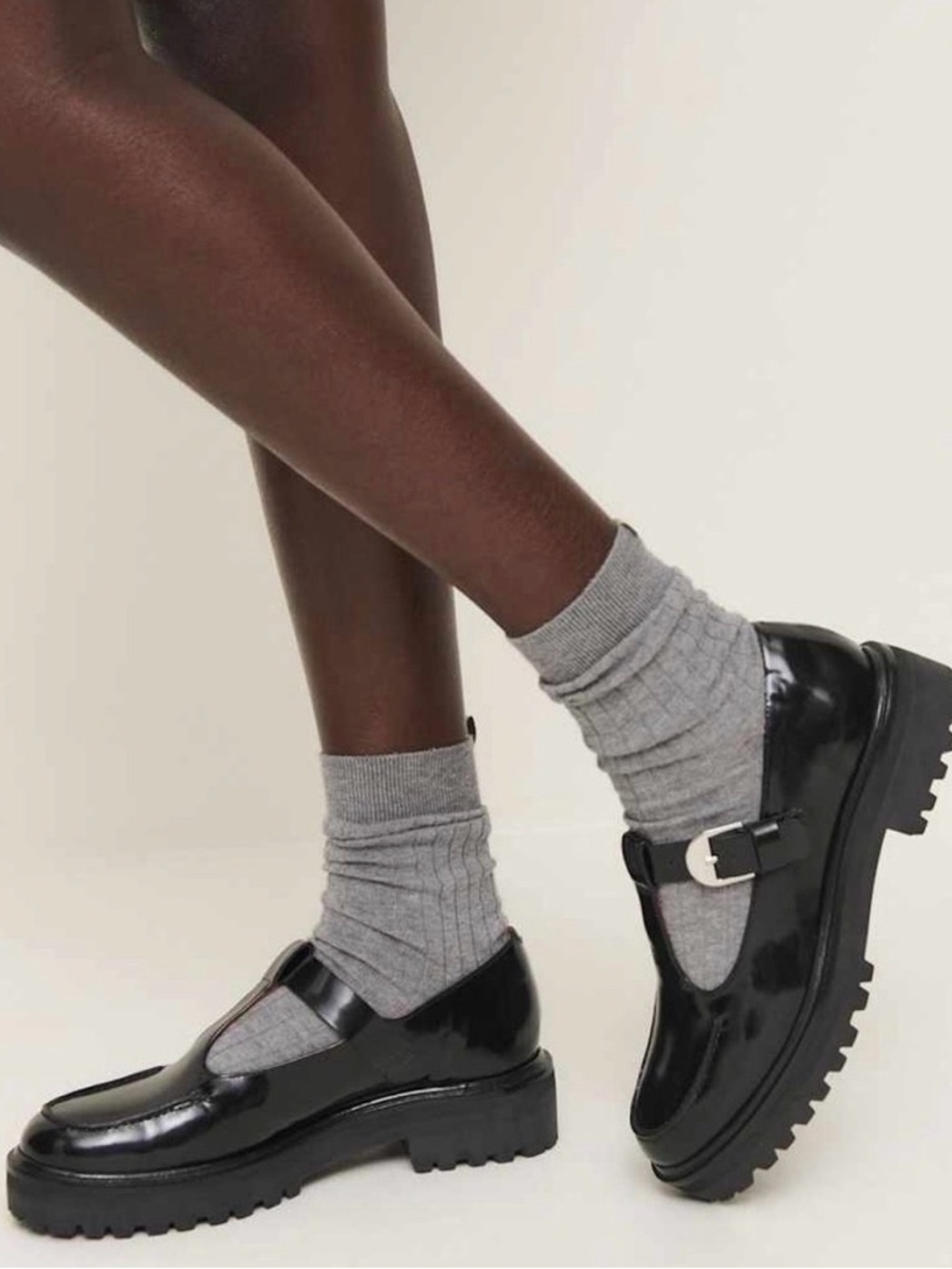 Reformation Mary Jane Loafers